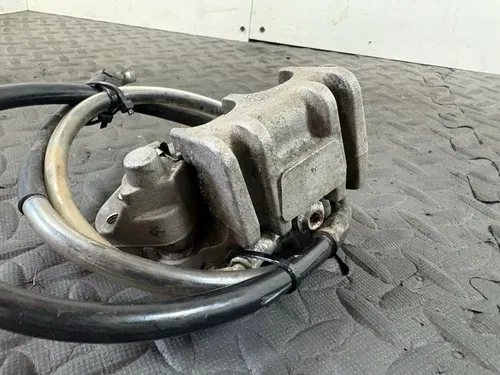 2007 07-10 RMZ250 OEM Front Brake System Caliper Holder Bracket Pads Line
