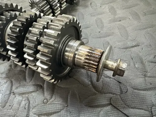 08-09 2009 CRF250R CRF 250R OEM Transmission Main Counter Axle Shaft Gears Gear