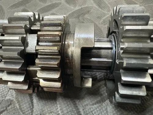 08-09 2009 CRF250R CRF 250R OEM Transmission Main Counter Axle Shaft Gears Gear