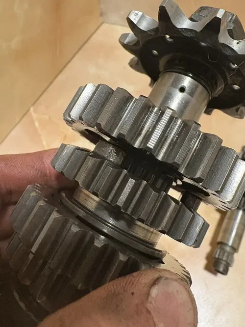 2003 YAMAHA YZ250F Transmission Gears, Shift Drum Cam and Accessories #2
