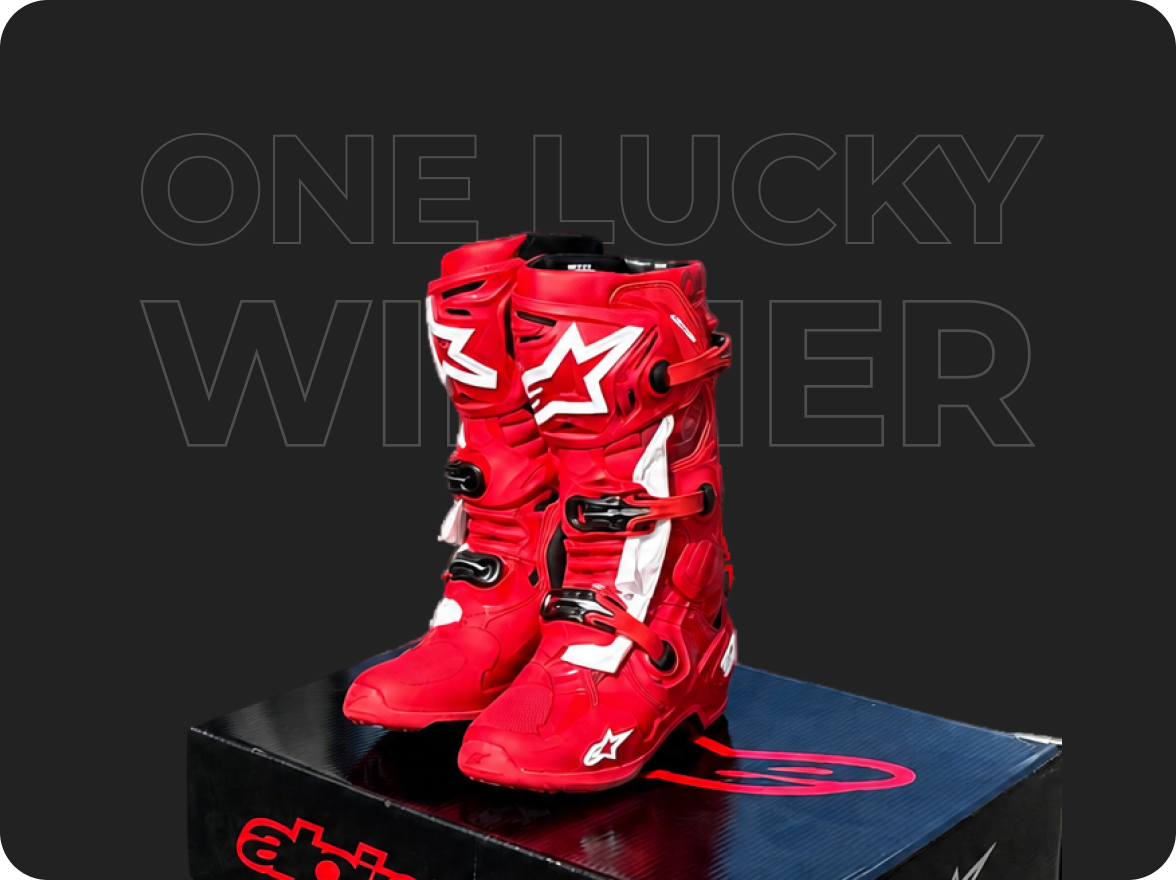 A lucky winner boot