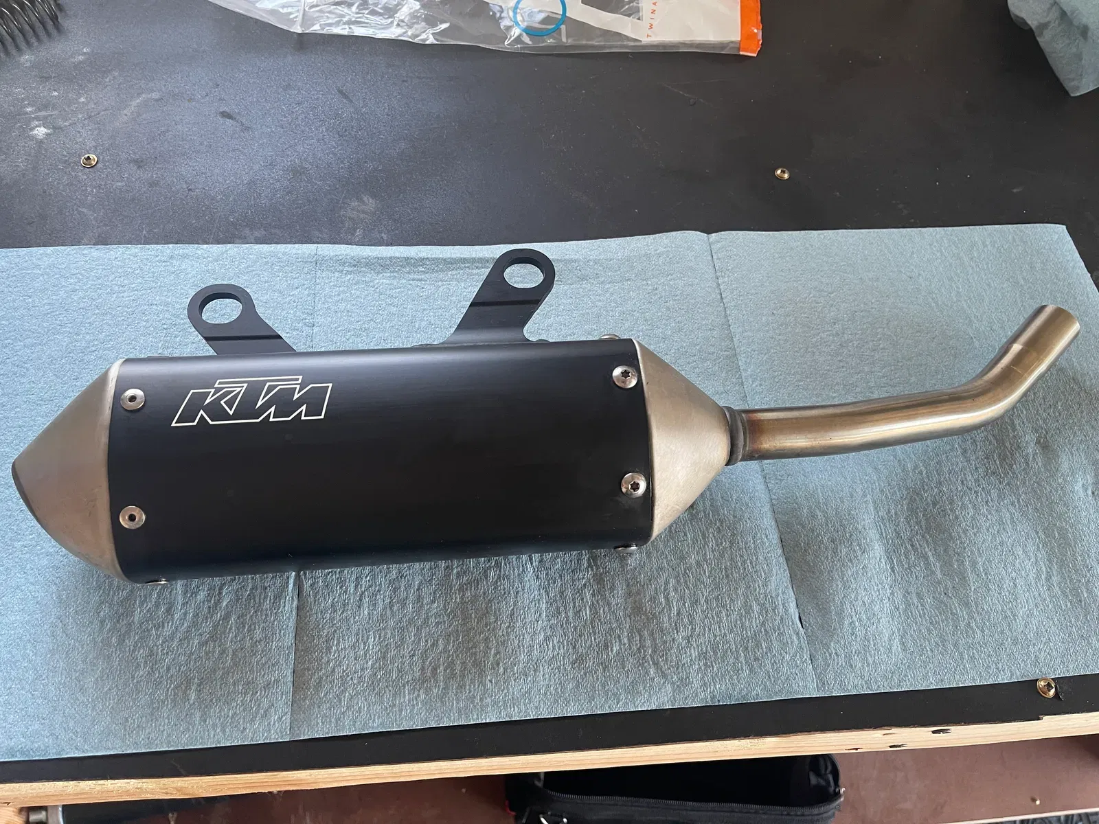 2023 Ktm 125xc Oem Silencer