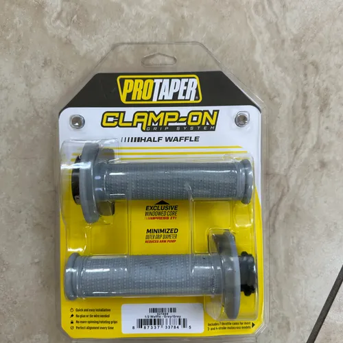 pro taper clamp on grips