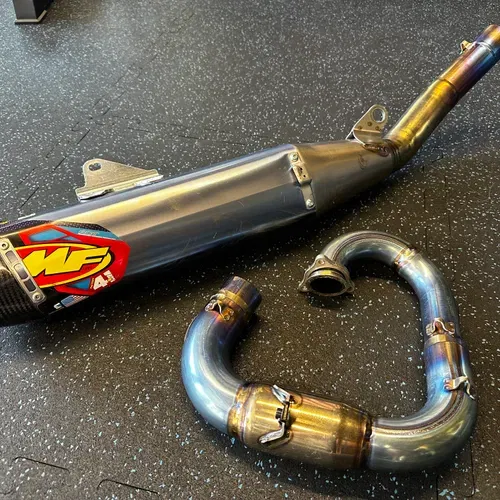 2023 YZ450F FMF Complete Titanium Exhaust