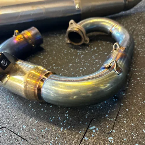 2023 YZ450F FMF Complete Titanium Exhaust