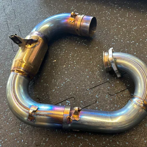 2023 YZ450F FMF Complete Titanium Exhaust