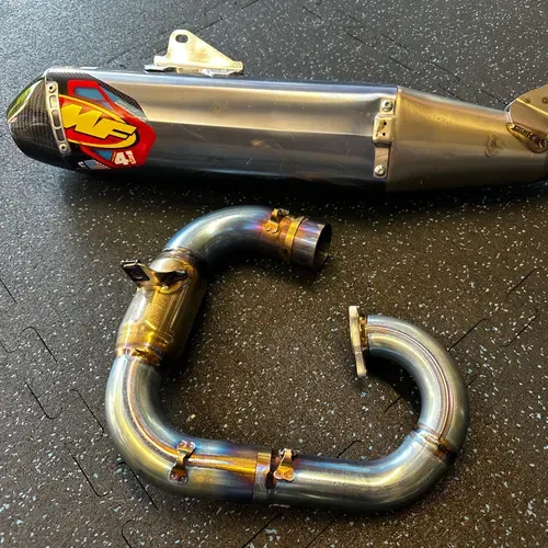 2023 YZ450F FMF Complete Titanium Exhaust