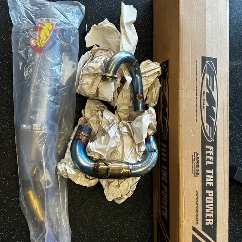 2023 YZ450F FMF Complete Titanium Exhaust