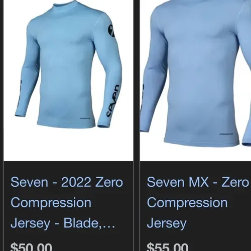 SEVEN over jersey + compression