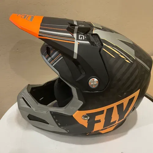 fly racing Carbon Fiber size small