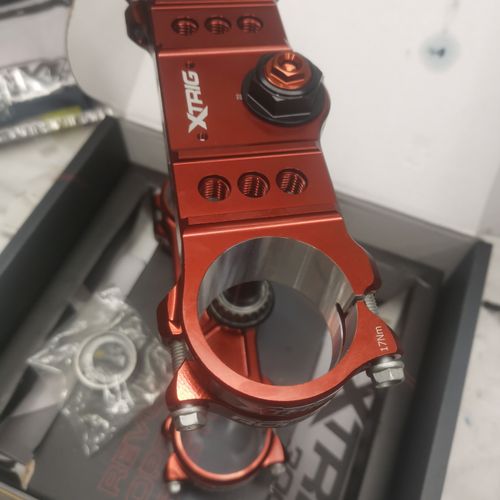 New XTRIG ROCS PRO Triple clamps for KYB forks - KTM HSQ GAS