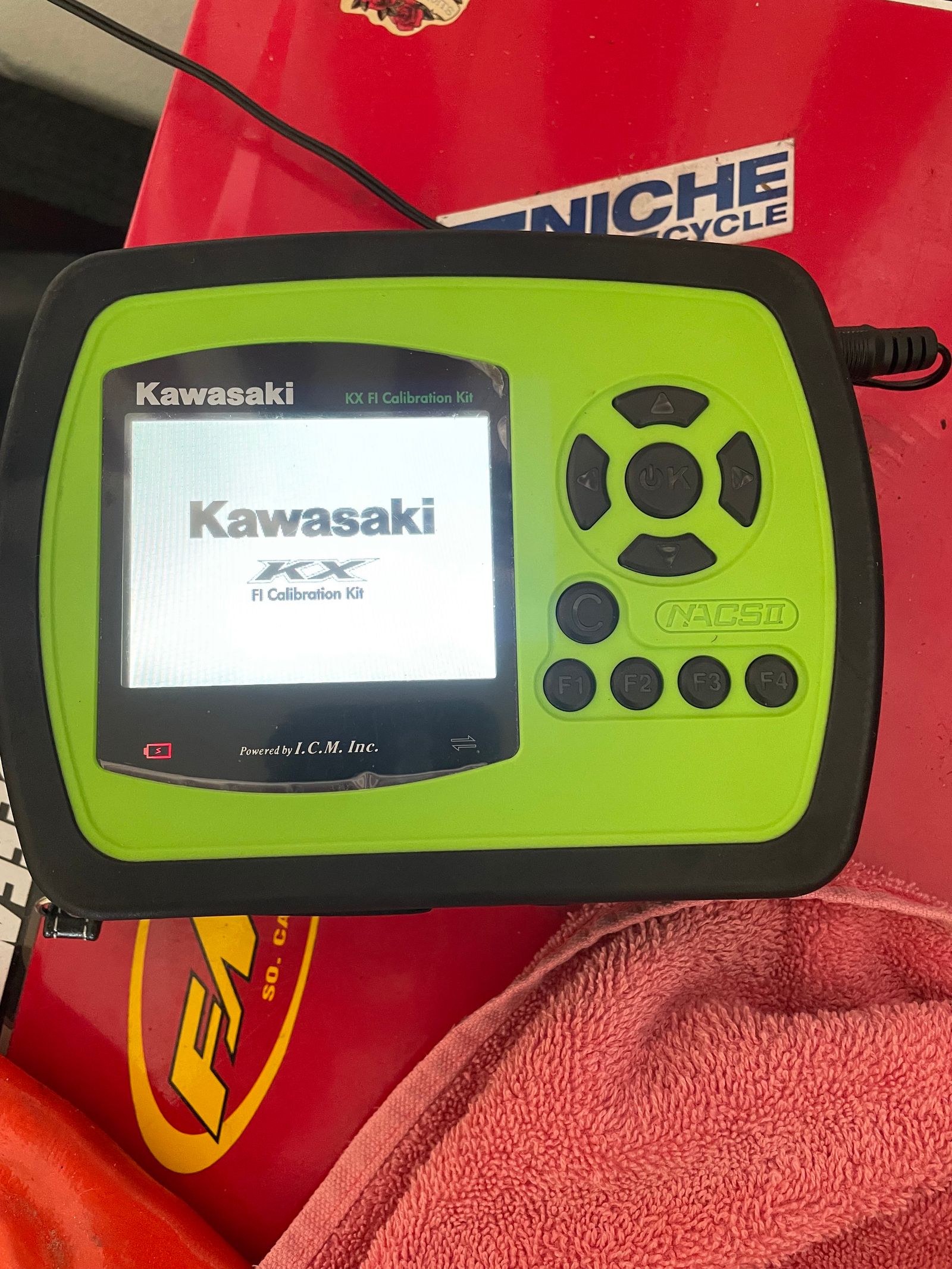 Kawasaki OEM KX FI Handheld Calibration Kit 99999-0615 Map