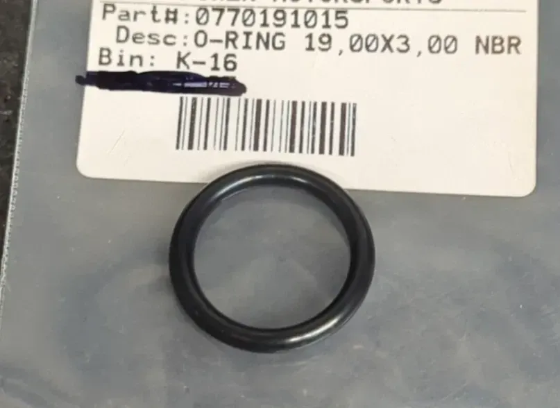 KTM Genuine O-Ring 19,00X3,00 Nbr - 0770191015