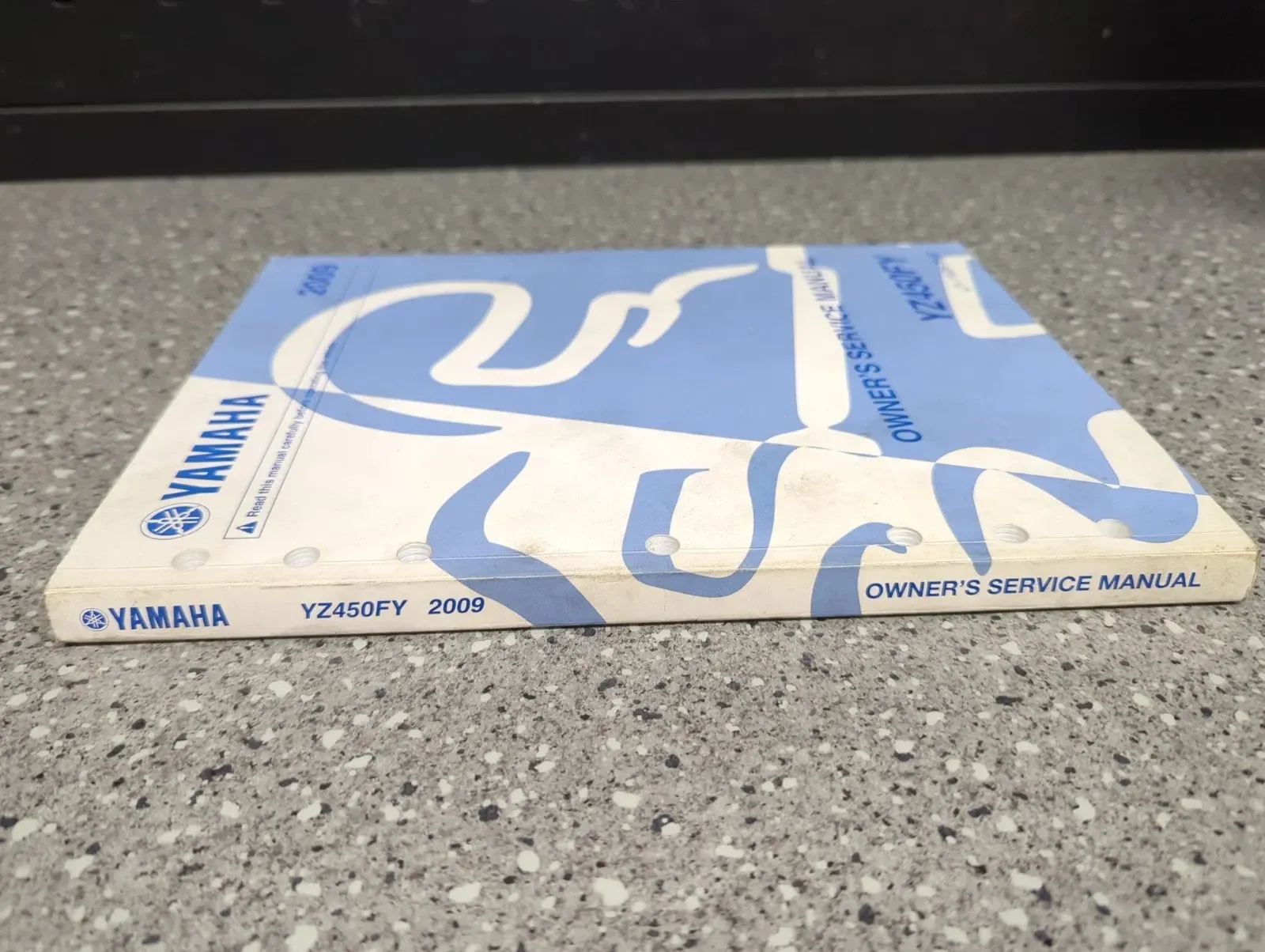 2009 YAMAHA YZ450 OWNERS SERVICE MANUAL GENUINE OEM/ PART# LIT-11626-22-57 #2
