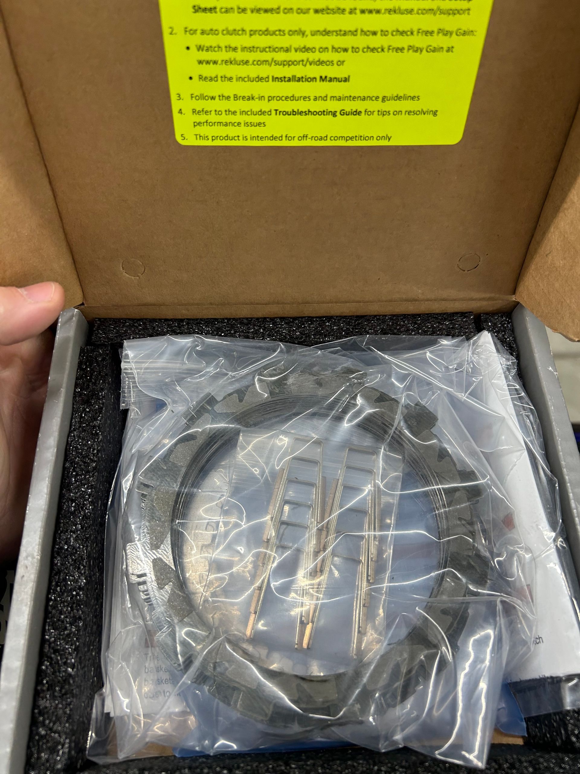 Rekluse Core Manual TorqDrive Replacement Clutch Pack – KAW 250F