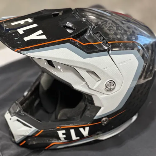 Fly Racing Carbon Formula Helmets - Size Small