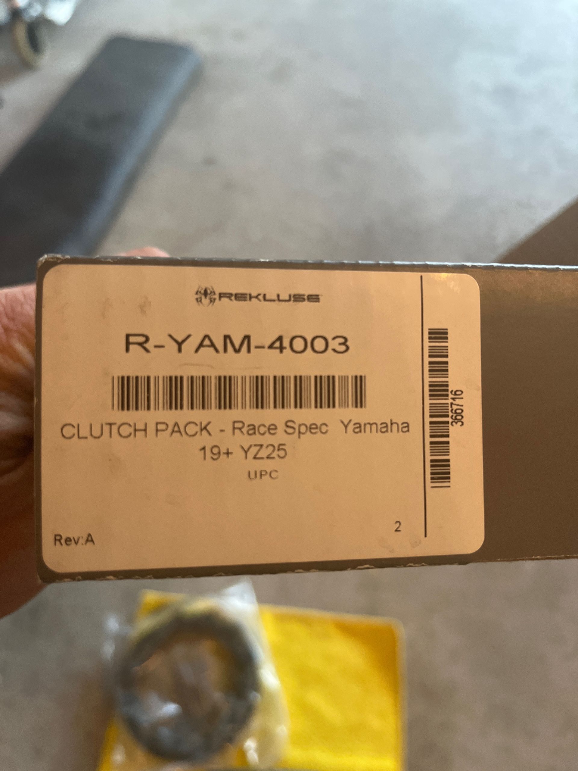 Rekluse Clutch Kit Yamaha 250f