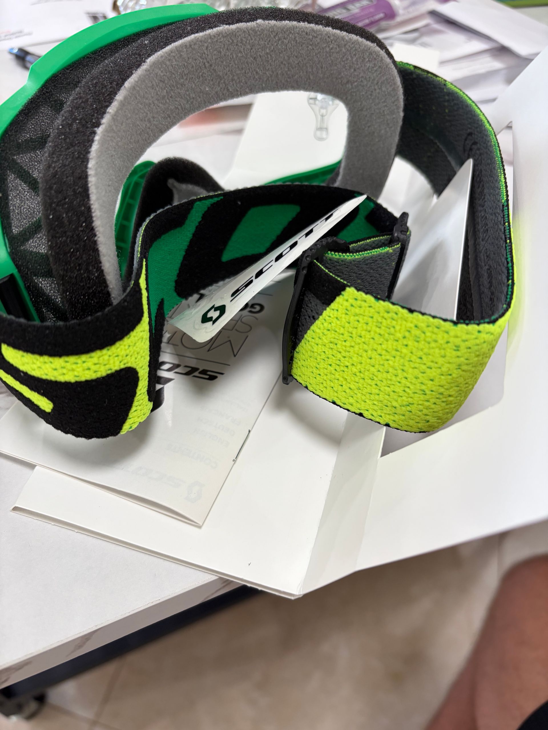 Scott Hustle X Mx Goggle 