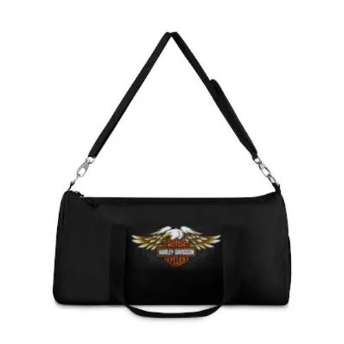 Handmade Customlized Harley Davidson Duffle Bag
