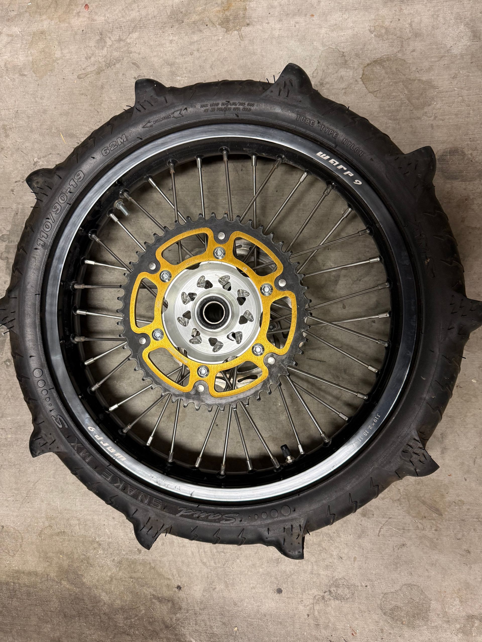 2016 Yamaha Complete Rear Wheel

