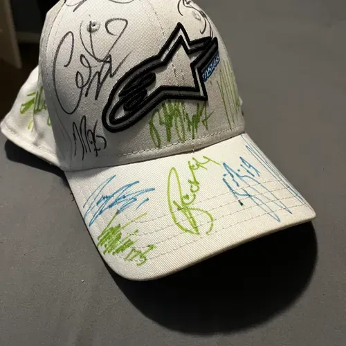 Alpinestar Hat Signed By Various Riders