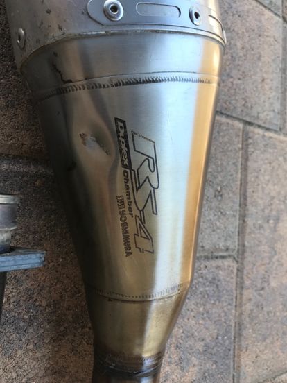 Yoshimura Rs-4 Duplex Chamber Full Exhaust 
