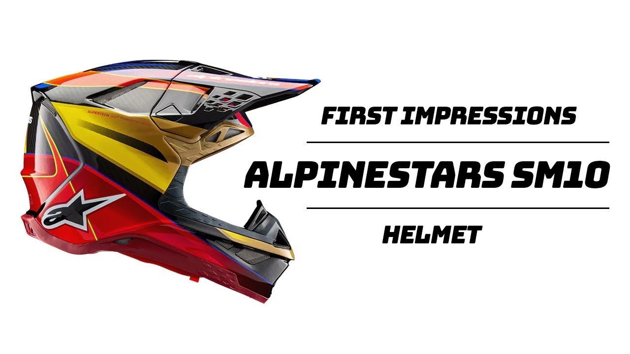 First Impressions: Alpinestars SM10 Motocross Helmet