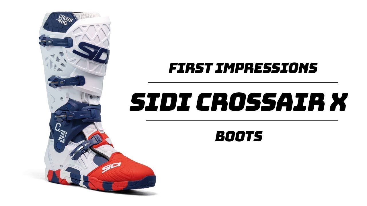 First Impressions: Sidi Crossair X Motocross Boots