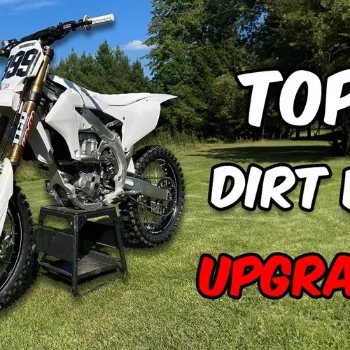 Top 5 MUST HAVE Dirt Bike Upgrades!