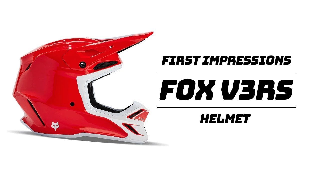 First Impressions of the Fox Racing V3 RS Motocross Helmet