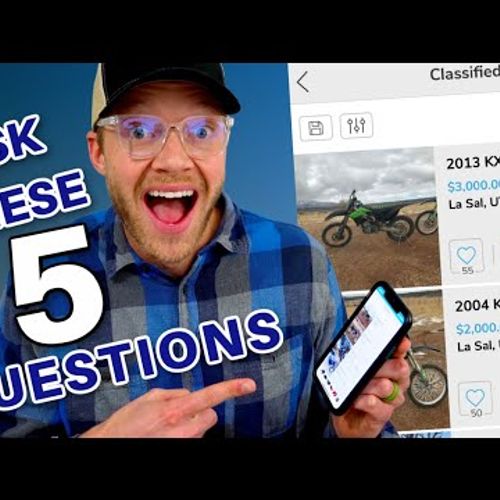 Top 5 Tips When Buying a Used Dirt Bike 
