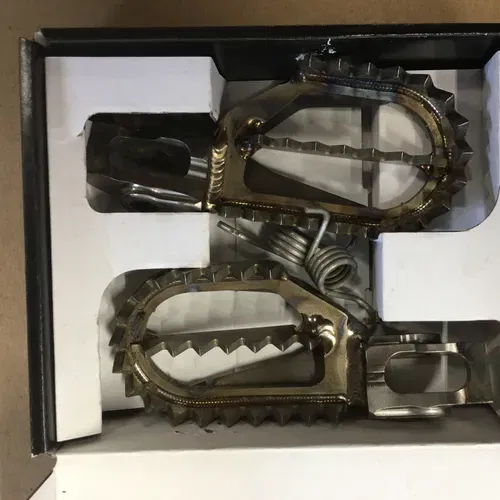 Raptor Titanium Foot Pegs 1922 KTM 450SXF MX Locker