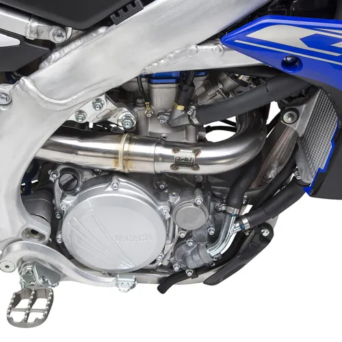 YOSHIMURA RS-12 HDR/CANISTER/END CAP EXHAUST SYSTEM SS-AL-CF