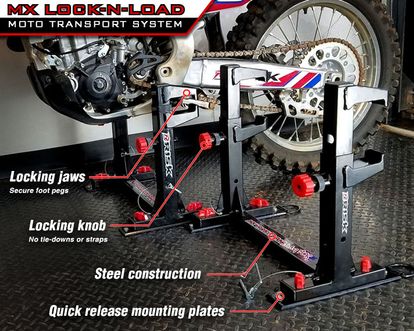 Lock-N-Load - Strapless Moto Transport System