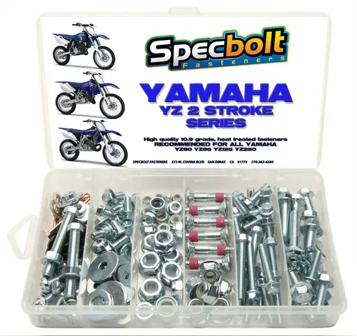 Yamaha Bolt Kit YZ 80 85 125 250 plastic engine body sprocket exhaust seat