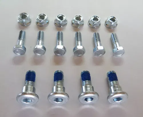 95-01 CR125 CR250 CR500 BRAKE ROTOR BOLT KIT FRONT & REAR 16pc OEM matching