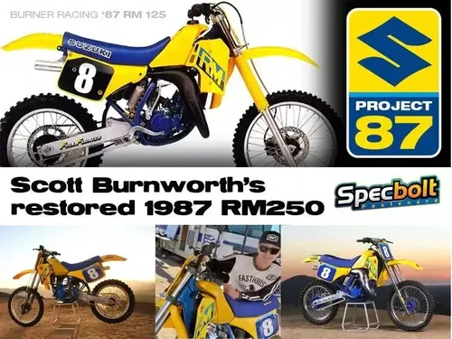 SPECBOLTS VINTAGE SUZUKI BOLTS RM80 RM100 RM125 RM250 RM370 RM400 RM465 RM500