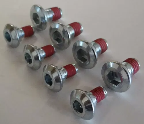 8PC ROTOR BOLT KIT SUZUKI RMZ 250 450 RMZ250 RMZ450 FRONT REAR DISC BRAKE BOLTS