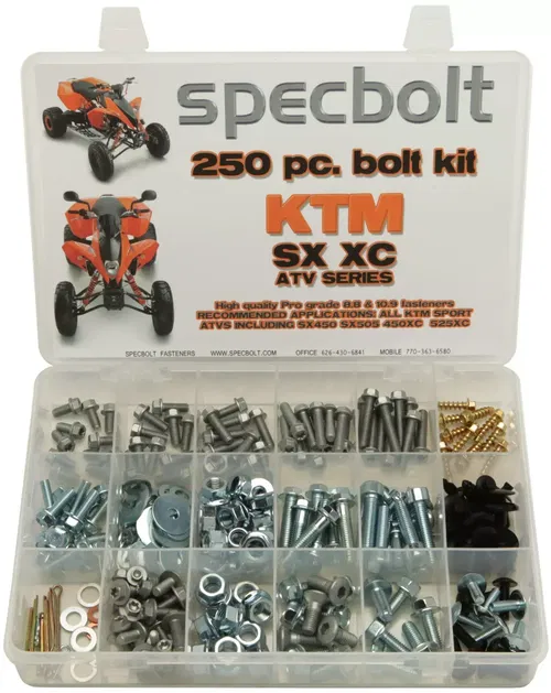 Specbolt Bolt kit for KTM ATV SX 450 S X505 450XC 525XC body panels engine frame
