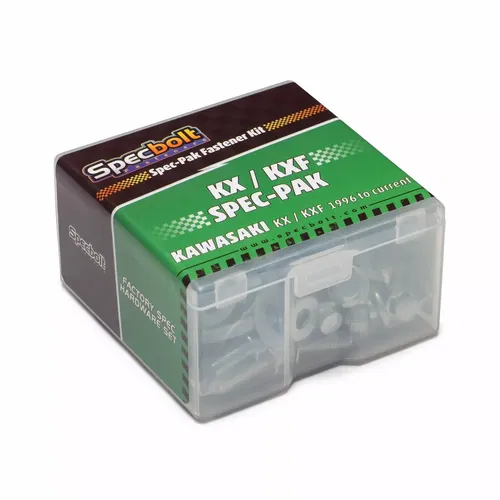 KAWASAKI Factory Match Bolt Kit KX KXF 80 85 125 250 450 500 SPECBOLT'S SPEC-PAK