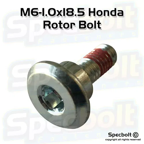 M6 SPECBOLT BRAKE ROTOR BOLT 1pc Match Honda # 90105-GC4-600 TRX250R FourTrax CR