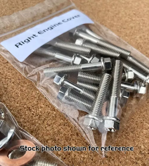Honda 200X 1983-1985 NICKEL WURKS Restoration Bolt Kit Frame Forks Fenders Wheel
