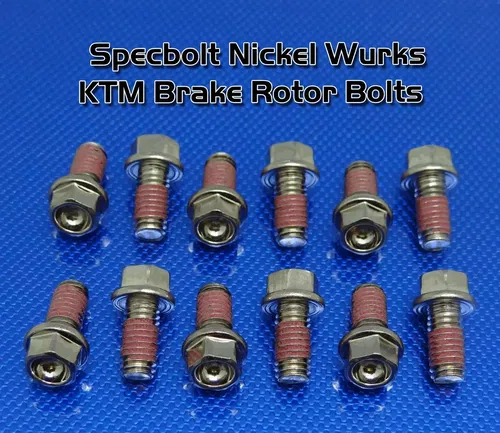 Specbolt Nickel Wurks Bolt Kit Fits KTM SXF EXC-F XC XC-W SX-F Titanium Look