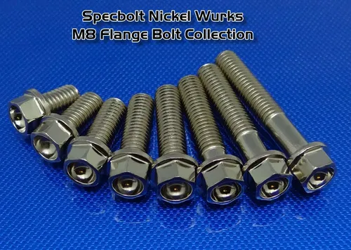 Specbolt Nickel Wurks Bolt Kit Fits KTM SXF EXC-F XC XC-W SX-F Titanium Look