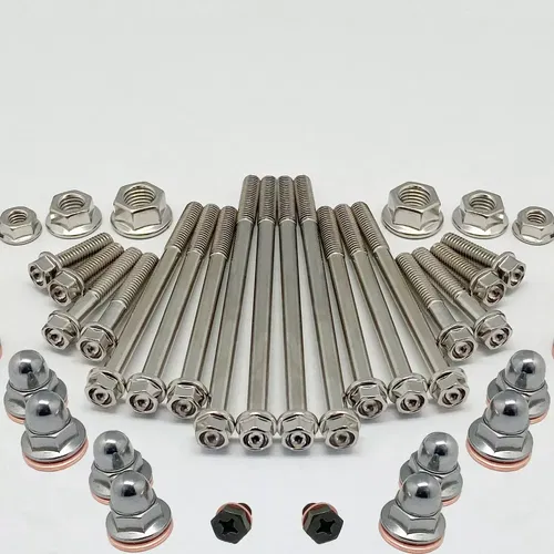 RM80 RM85 Engine Bolt Kit Suzuki RM 65 80 85 100 Specbolt Nickel Wurks Ti Look