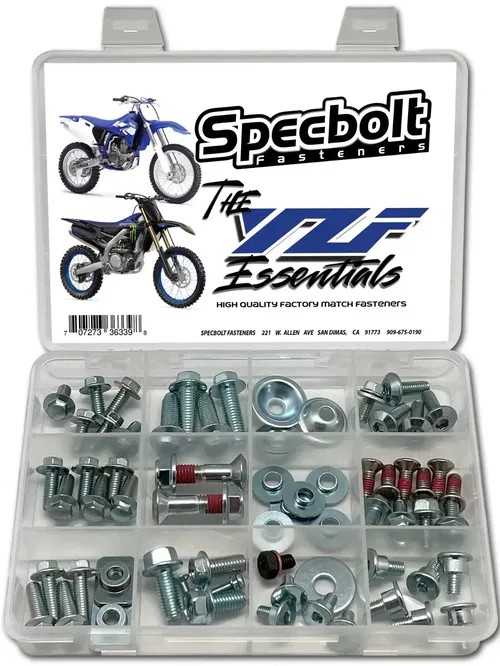 Bolt Kit Yamaha YZF Essentials Track & Trail Seat Subframe Plastics Brake Fork