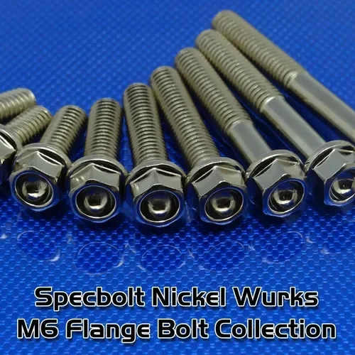 Kawasaki KX / KXF Nickel Wurks Bolt Kit 65 80 85 100 125 250 450 500 250F 450F