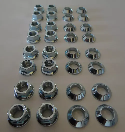 HONDA TRX250R Fourtrax Bolt Kit plastic engine lug nut bumper exhaust pipe #0039