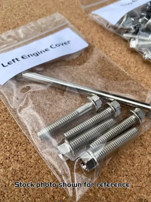 2024 YZ250F Restoration Bolt Kit For Yamaha YZ250F 2024 Specbolt NICKLE WURKS