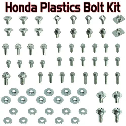 CRF Honda Bodywork Bolt Kit CRF150 CRF250 CRF450 Seat Shrouds Fender Plastics